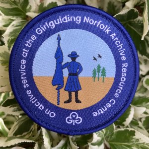 On active service at the Girlguiding Norfolk ARC