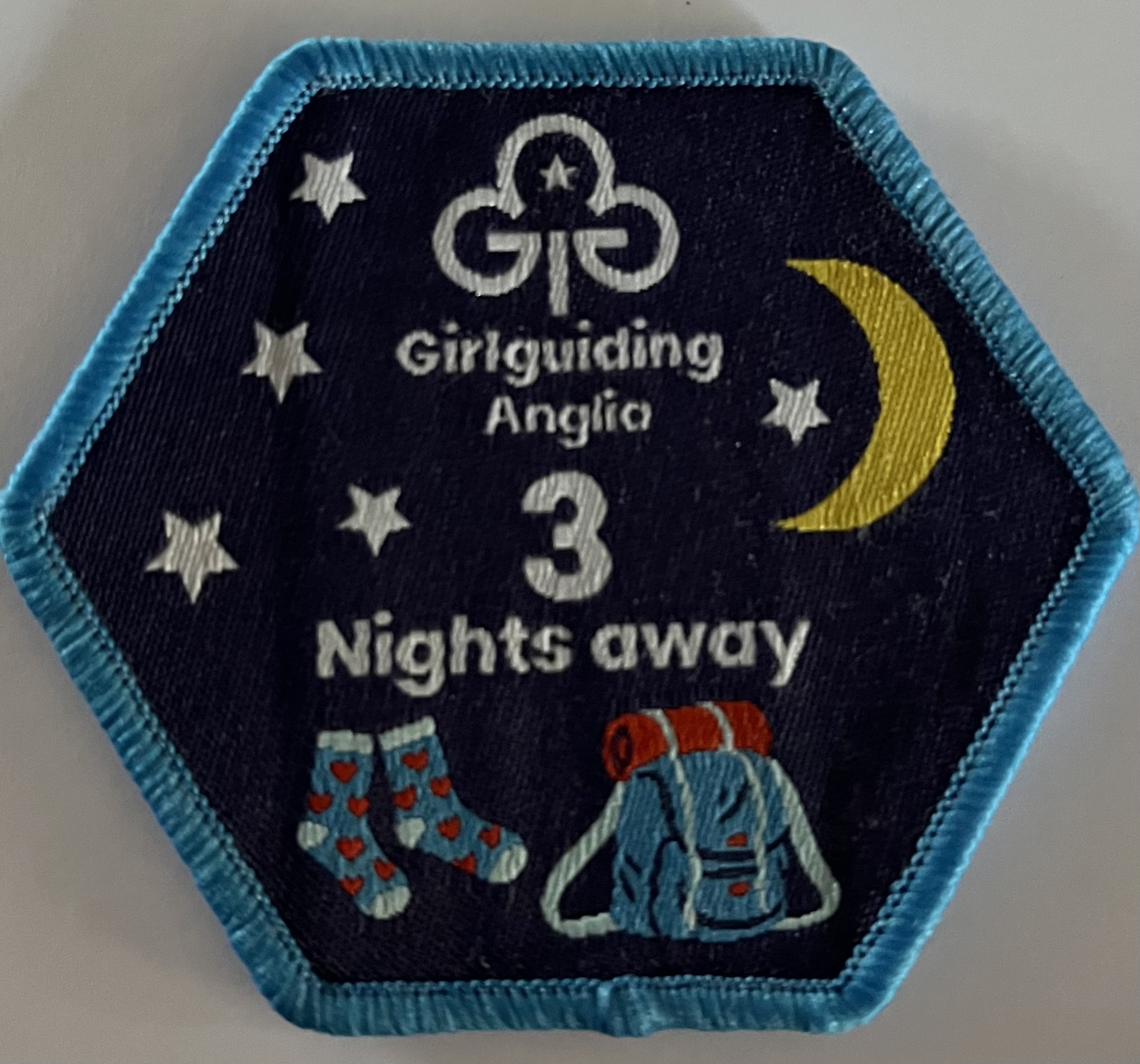 Anglia Nights Away badge